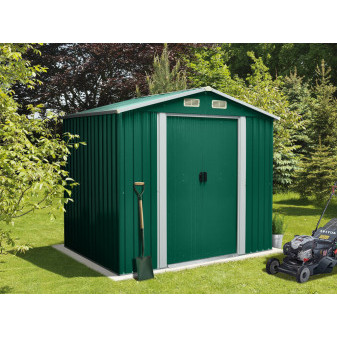 Domek ogrodowy Aga 236x206x174 cm zielony