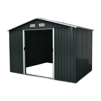 Domek ogrodowy Aga 301x214x238 cm Ciemnoszary
