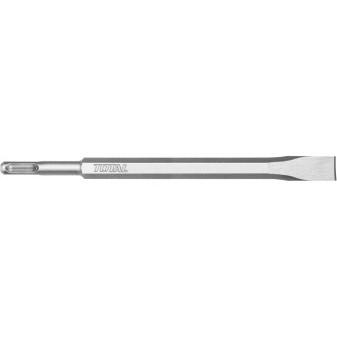 Dłuto płaskie SDS Plus, 14x250x20mm, Wykonane ze stali stopowej chromowo-molibdenowej z piaskowanym wykończeniem