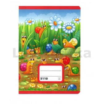 Notatnik 5110 papier bezdrzewny A5, szeroki kwadrat, 10 kartek