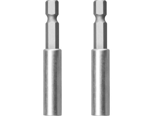 Końcówki wkrętakowe 60mm, 2 szt., stal + chromowo-wanadowa