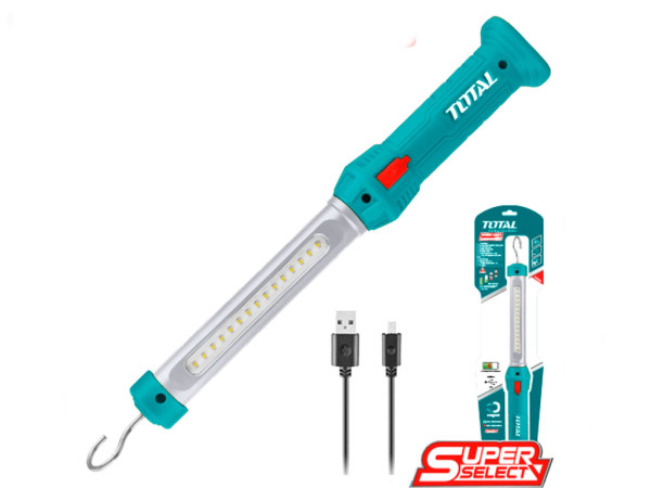Lampa robocza, 300lm, ładowanie przez USB