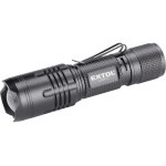 latarka 400lm, zoom, ładowanie USB, CREE XTE 5W