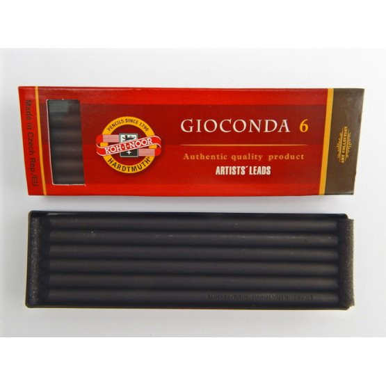 Węgiel sztuczny, czarny 8673/1, śr. 5,6 mm, GIOCONDA, Koh-i-Noor
