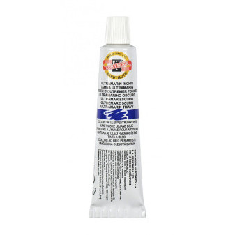 Artystyczna farba olejna 16 ml, ciemna ultramaryna Koh-i-Noor 161513