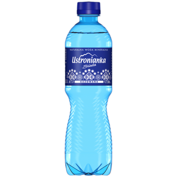 Ustronianka woda gazowana, PET, 0,5l