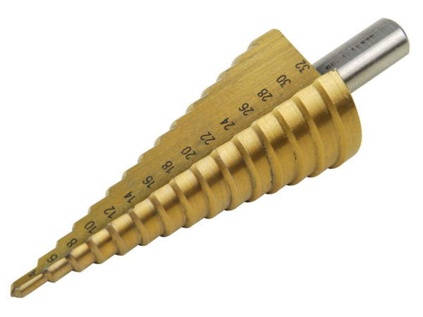 wiertło stopniowe, O 4-32mm, HSS
