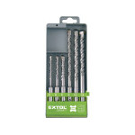 Wiertarki udarowe SDS PLUS do betonu, zestaw 6 szt., O 5-12mm, SK