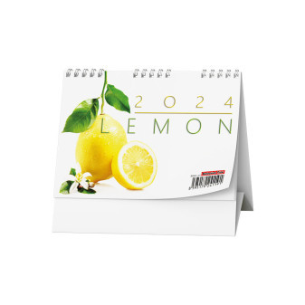 Kalendarz na biurko - Cytrynowy
