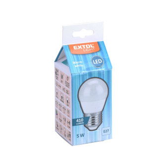 Mini żarówka LED, 410lm, 5W, E27, ciepła biel